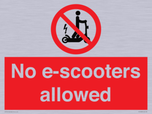 PV15300: No e-scooters allowed
