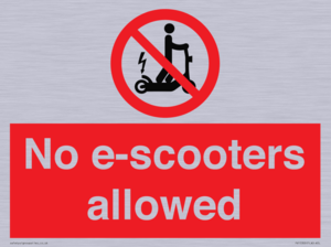 PV15300: No e-scooters allowed