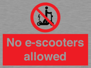 PV15300: No e-scooters allowed