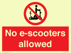 PV15300: No e-scooters allowed