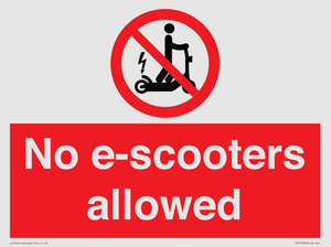 PV15300: No e-scooters allowed