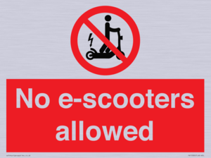 PV15300: No e-scooters allowed