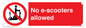 PV15300: No e-scooters allowed