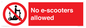 PV15300: No e-scooters allowed