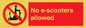 PV15300: No e-scooters allowed