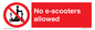 PV15300: No e-scooters allowed