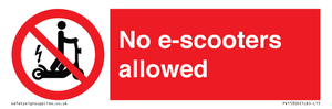 PV15300: No e-scooters allowed