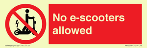 PV15300: No e-scooters allowed