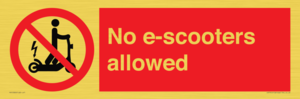 PV15300: No e-scooters allowed