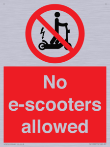 PV15300: No e-scooters allowed