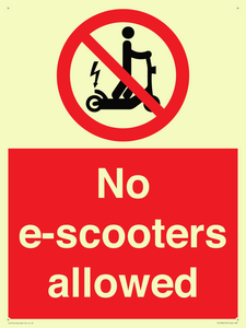 PV15300: No e-scooters allowed