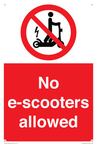 PV15300: No e-scooters allowed