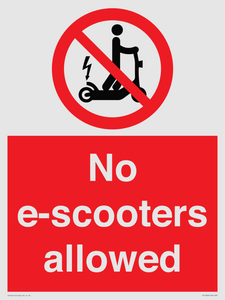 PV15300: No e-scooters allowed