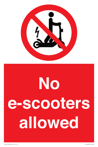 PV15300: No e-scooters allowed