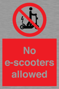 PV15300: No e-scooters allowed