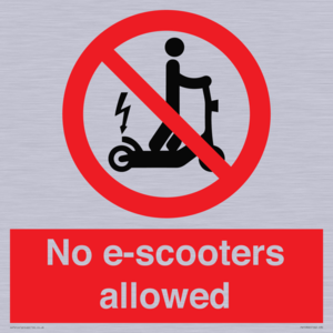 PV15300: No e-scooters allowed