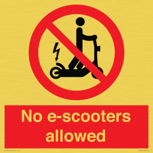 PV15300: No e-scooters allowed