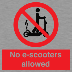 PV15300: No e-scooters allowed