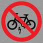 PV15309: P946 Prohibition: No electric bikes symbol only