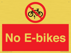 PV15311: No E-bikes