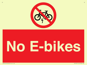 PV15311: No E-bikes