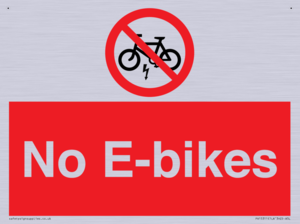 PV15311: No E-bikes