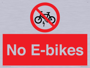 PV15311: No E-bikes
