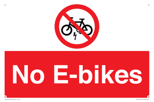PV15311: No E-bikes