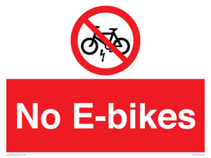 PV15311: No E-bikes
