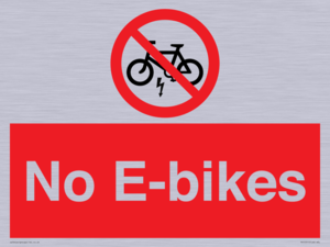 PV15311: No E-bikes
