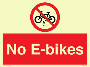 PV15311: No E-bikes
