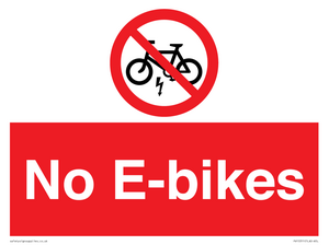 PV15311: No E-bikes