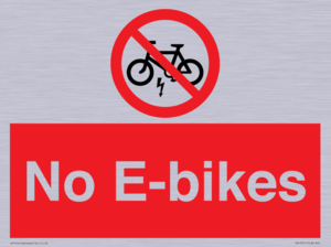 PV15311: No E-bikes