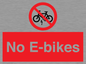 PV15311: No E-bikes