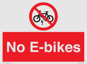 PV15311: No E-bikes