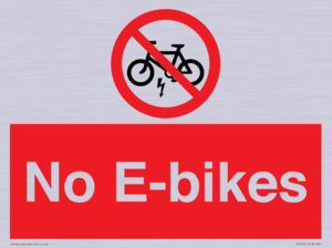 PV15311: No E-bikes