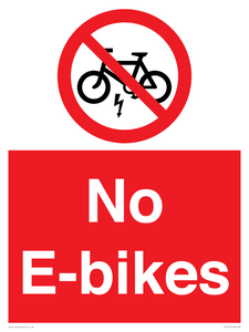 PV15311: No E-bikes