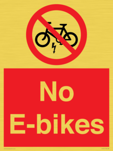 PV15311: No E-bikes