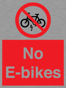 PV15311: No E-bikes