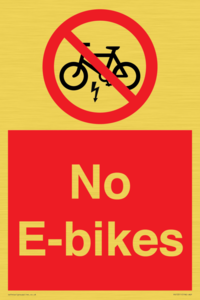PV15311: No E-bikes