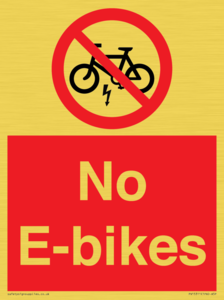 PV15311: No E-bikes