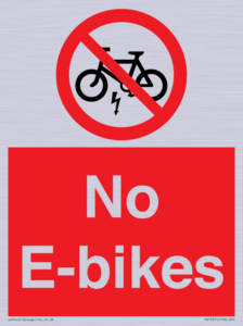 PV15311: No E-bikes