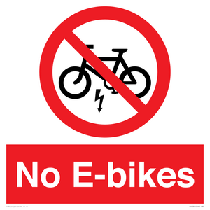 PV15311: No E-bikes