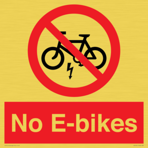PV15311: No E-bikes
