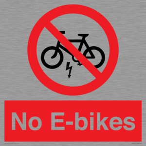 PV15311: No E-bikes