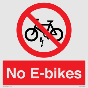 PV15311: No E-bikes