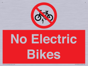 PV15313: No Electric Bikes