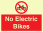 PV15313: No Electric Bikes
