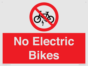 PV15313: No Electric Bikes