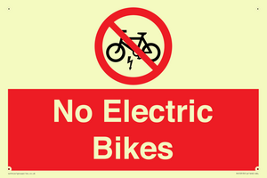PV15313: No Electric Bikes